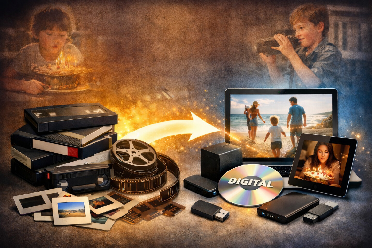 Film Reel to Digital Conversion