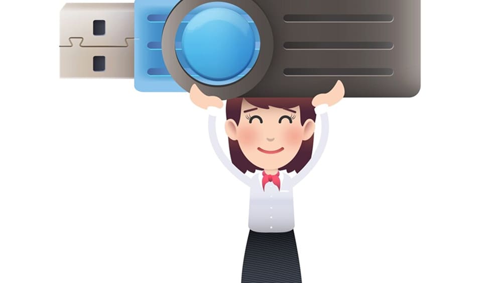 USB or Flash Drive Photo Transfer